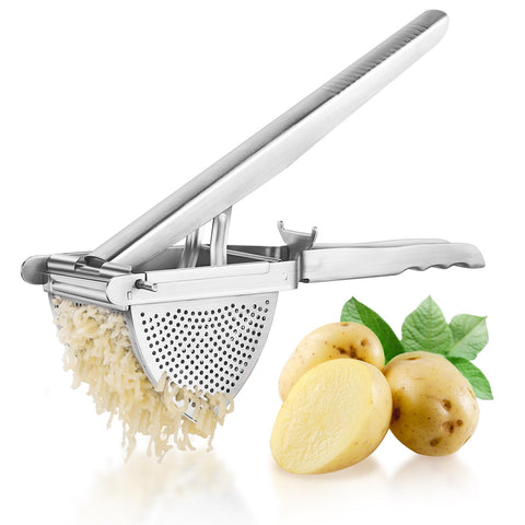 Choxila upgraded potato ricer with dual mesh for fluffy mash