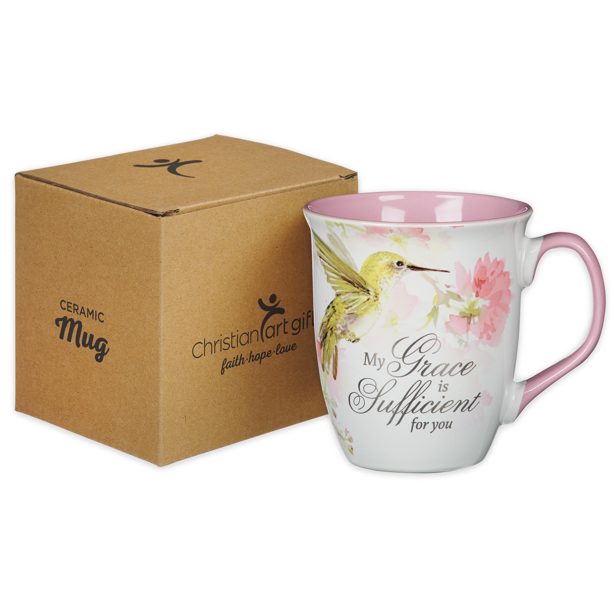 Christian Art Gifts 14oz mug suitable for hot or cold drinks at home