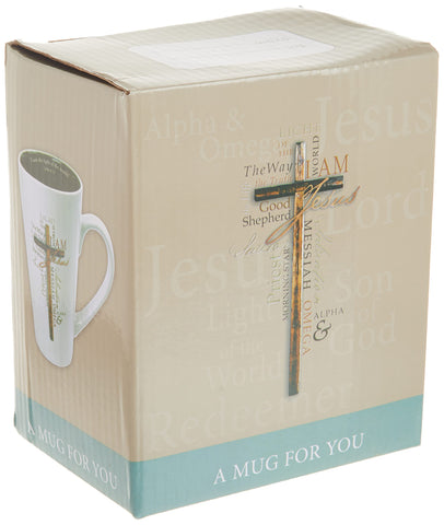 Christian Art Gifts 16 oz mug, perfect for coffee or tea.