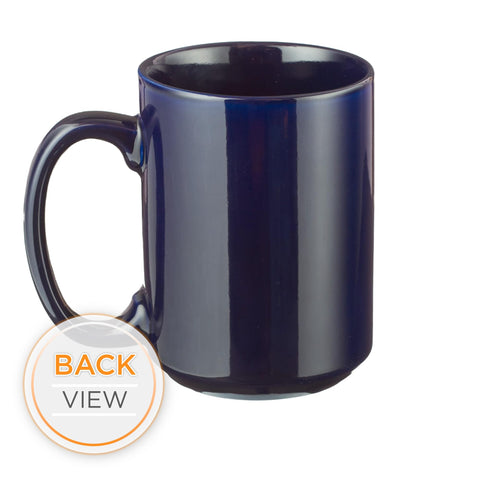 Christian Art Gifts mug in use for coffee and tea rituals.