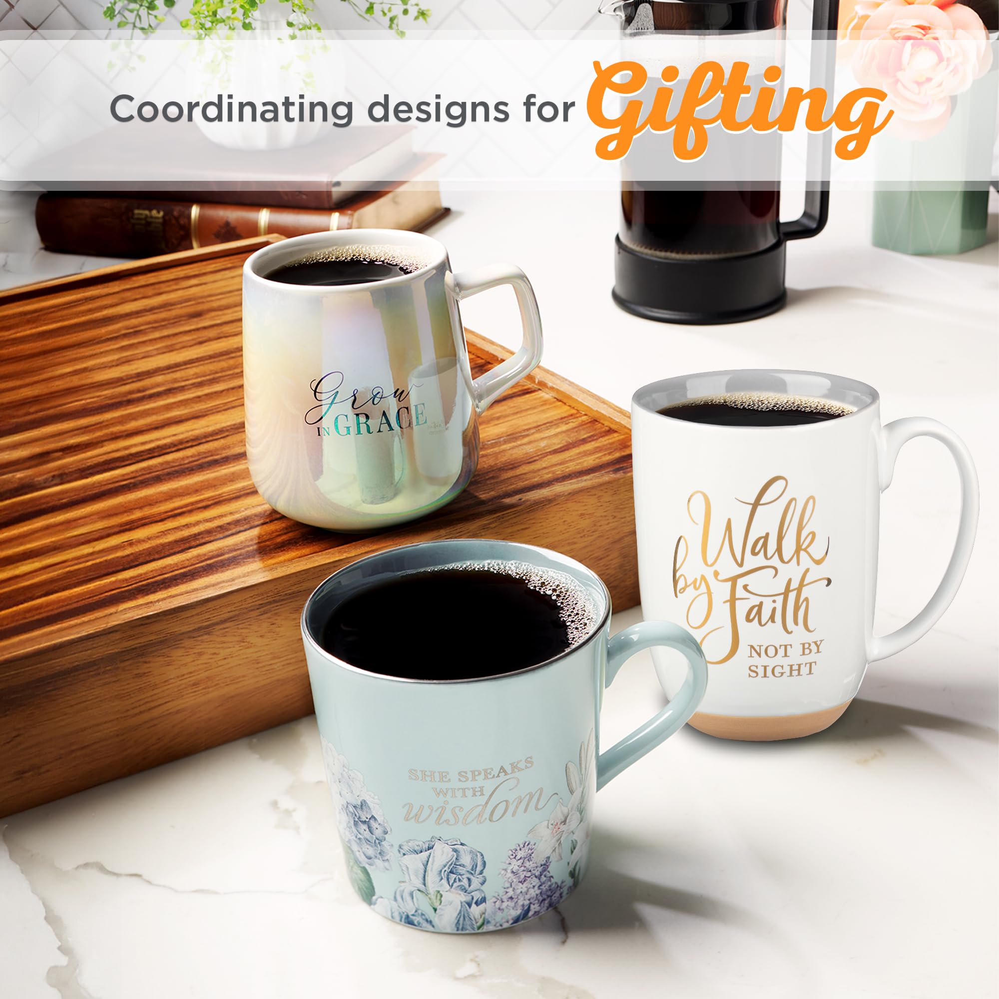 Christian Art Gifts mug in matching gift box ready for gifting