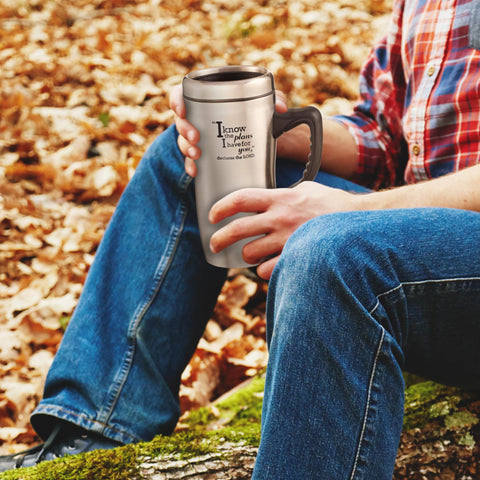 Christian Art Gifts travel mug lid and sip for spill-free on-the-go