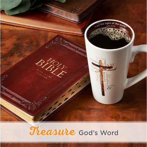 Christian Art Gifts microwave and dishwasher-safe mug for easy daily use.