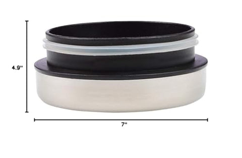 Christian Art Gifts stainless steel travel mug keeps drinks safe.