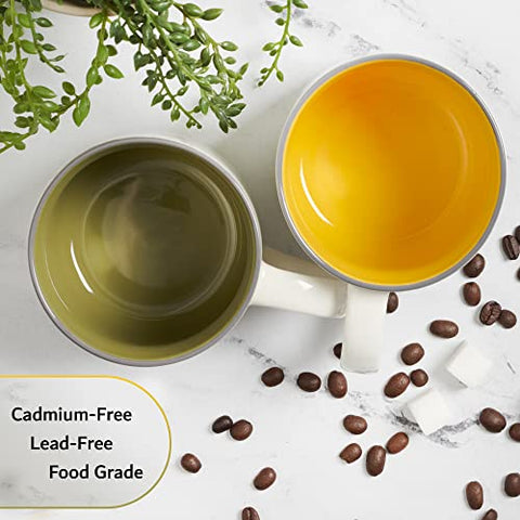 Christian Art Gifts wide-handle ceramic mug offers comfortable grip