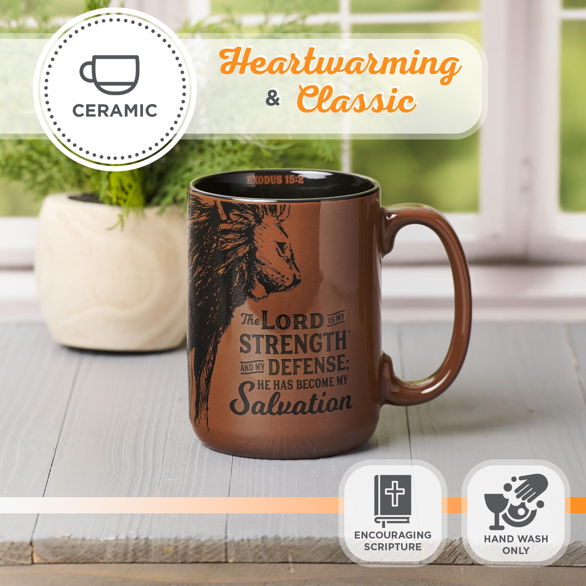 Gift-ready packaging makes this mug a thoughtful present