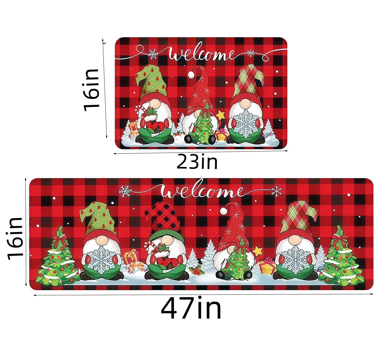 Christmas Snowman Floor Mat for hallway 16x23 adds holiday charm.