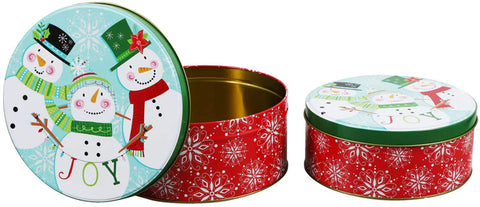 Christmas House nesting tins for organized holiday desserts