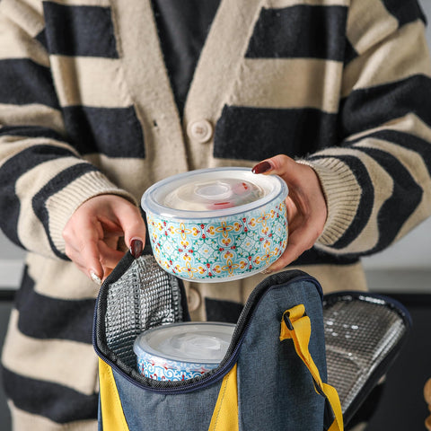 Chubacoo durable porcelain withstands hot and cold foods
