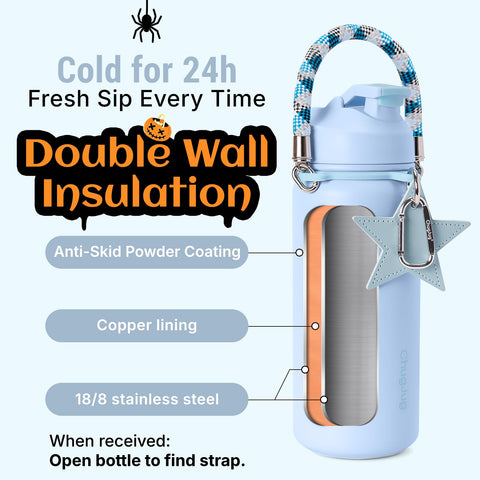 ChugJug BPA-free stainless steel bottle lid for secure spill-free sipping