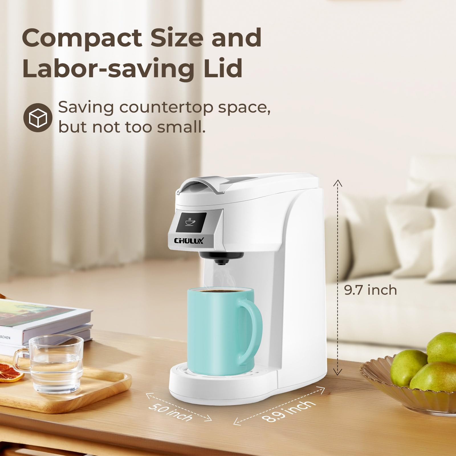 CHULUX Classic descaling tips keep maintenance simple.