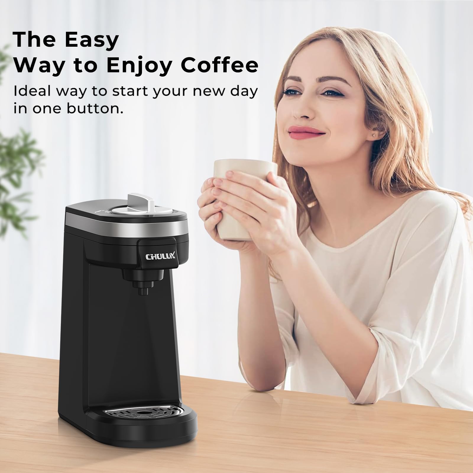 CHULUX detachable drip tray for easy cleaning