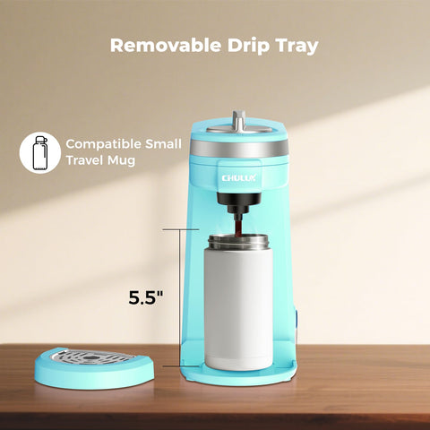 CHULUX Mini Coffee Maker BPA-free components emphasize safe water contact