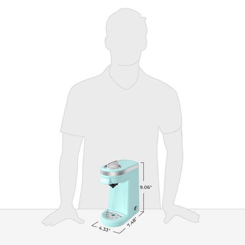 CHULUX Mini Coffee Maker portable design suitable for travel and hotel stays