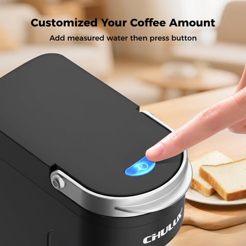 CHULUX Slim 4-hole needle ensures balanced extraction and aroma.