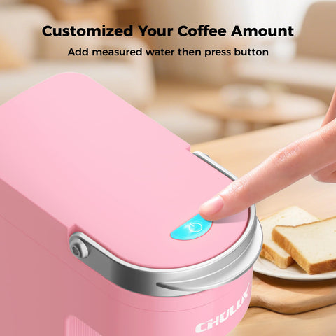 CHULUX Slim Brewer with 4-hole needle design for richer aroma extraction.