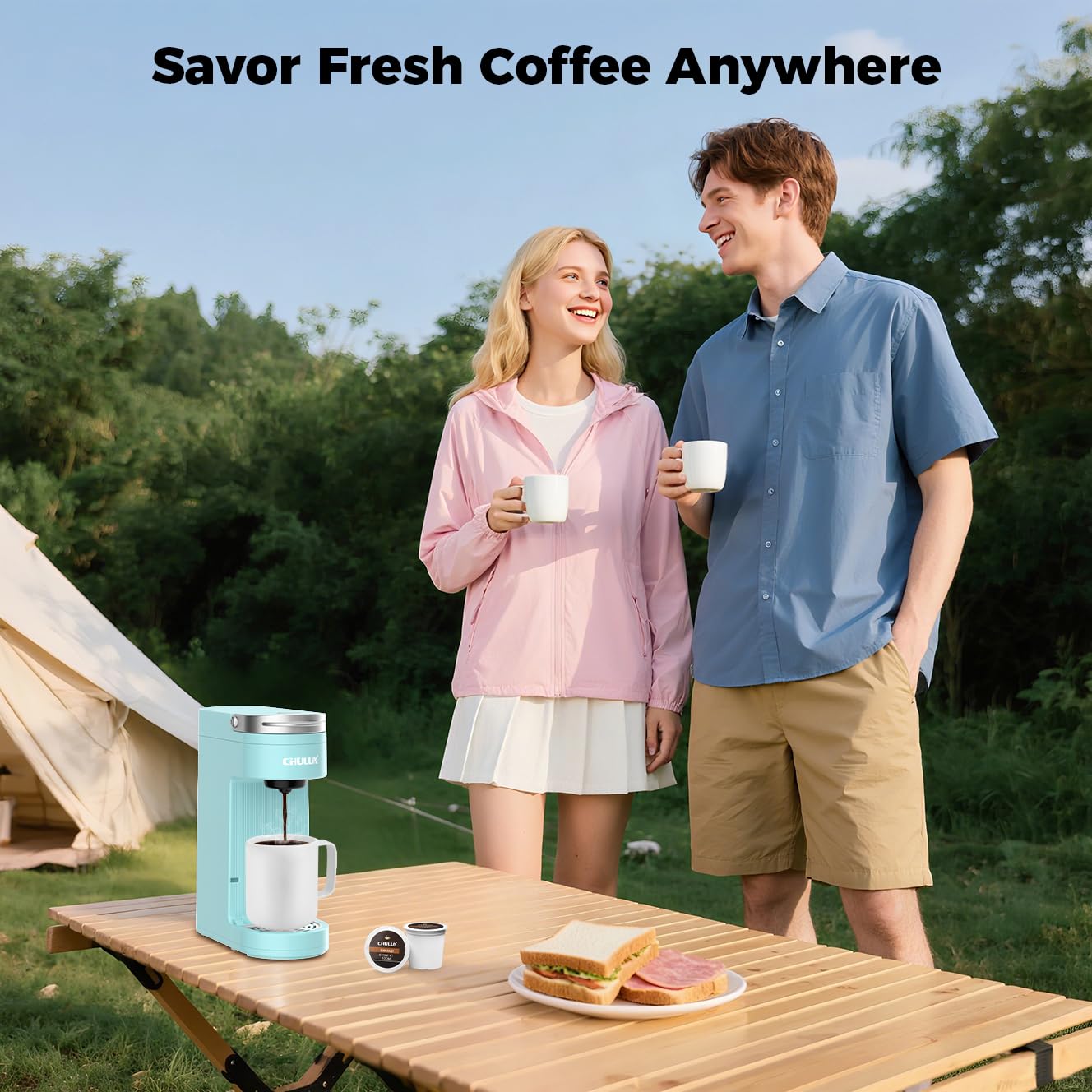 CHULUX Slim travel-ready setup for trips.