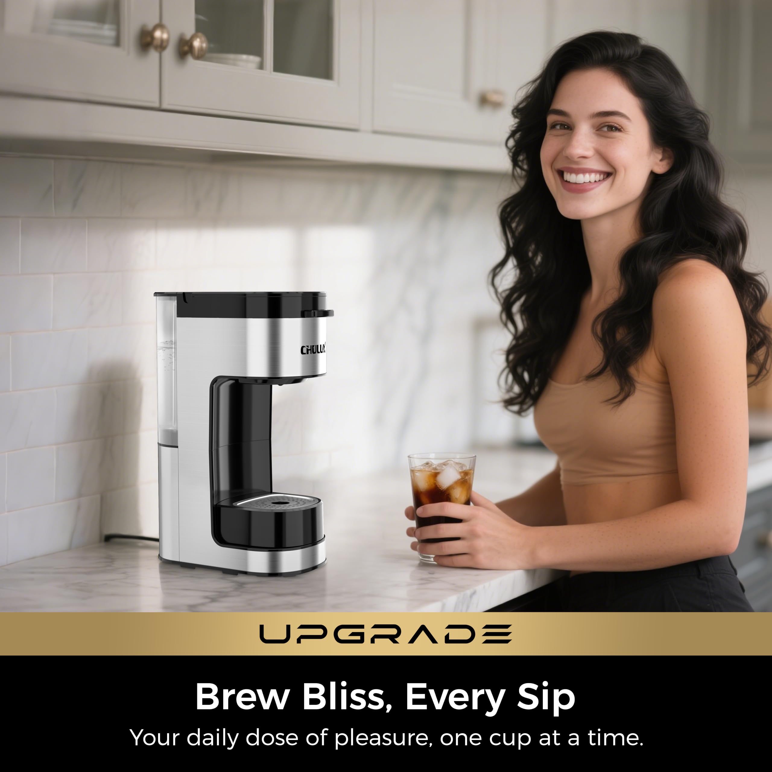 CHULUX Upgrade stainless steel body with fingerprint-resistant finish.