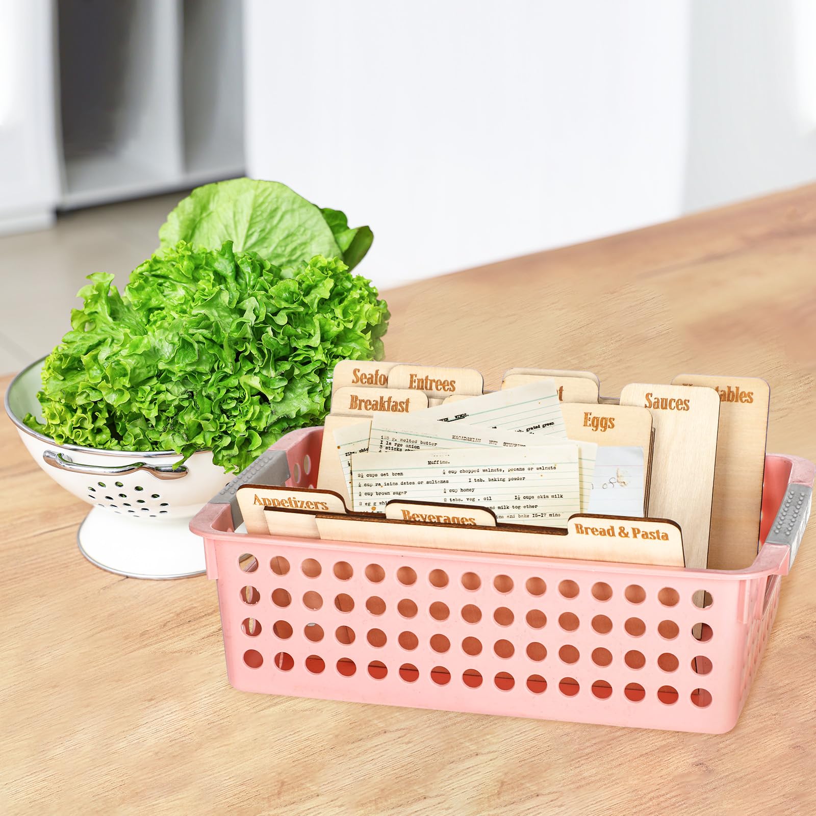 Chunful durable wood construction delivers lasting style for everyday organization.