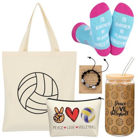 Chunful volleyball 16oz glass for daily use and game hydration.