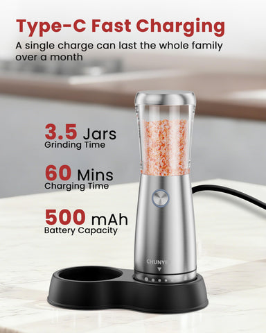Chunyee 6-level coarseness adjustment for precise texture control.