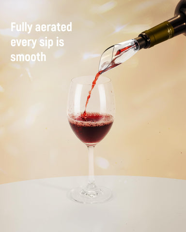 Chunyee electric wine opener set featuring one-touch operation for quick pours.