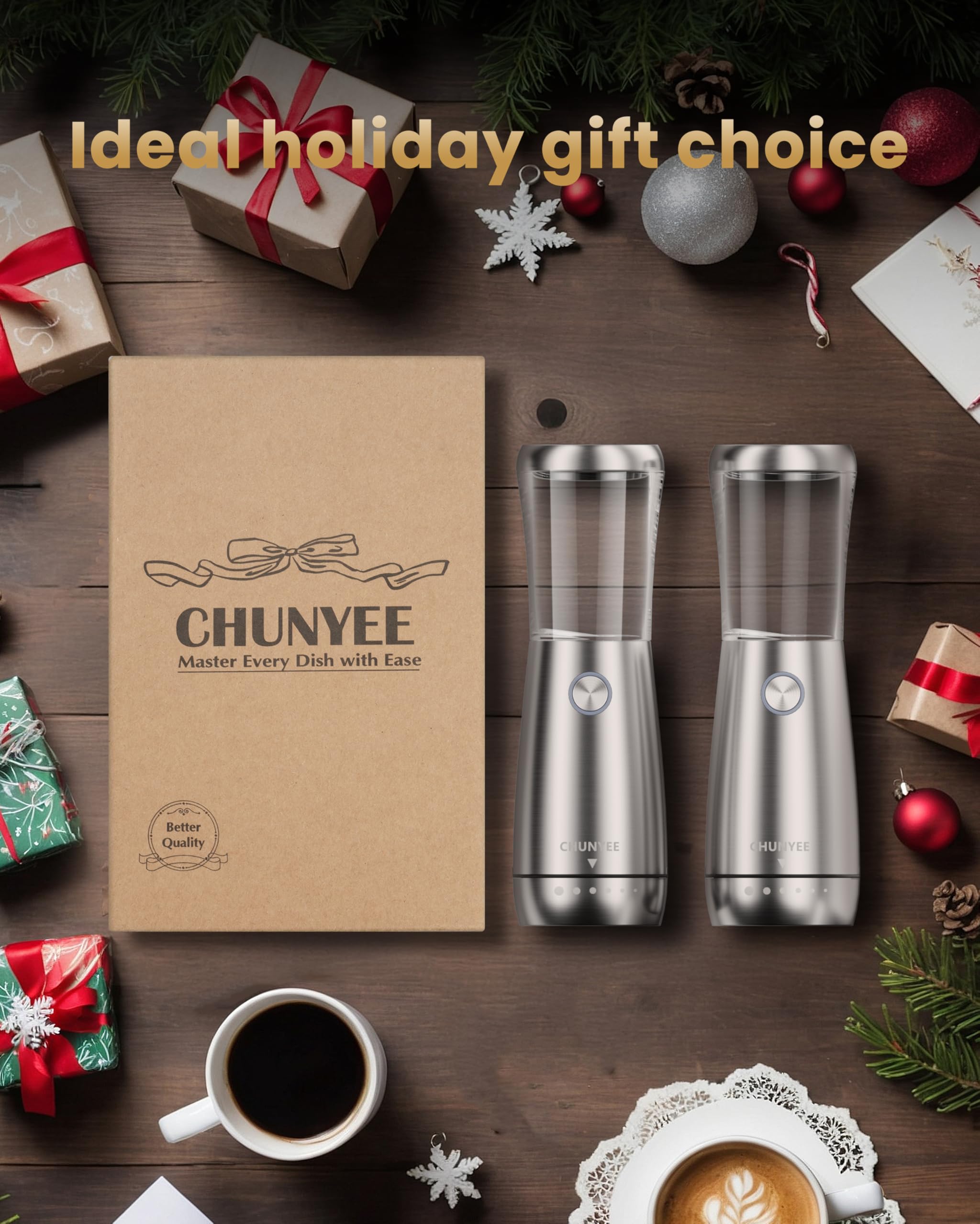 Chunyee top-fill mechanism demonstrated for easy refilling and minimal mess.