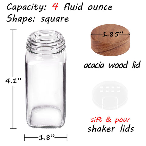 Churboro 547 spice labels keep jars identifiable at a glance