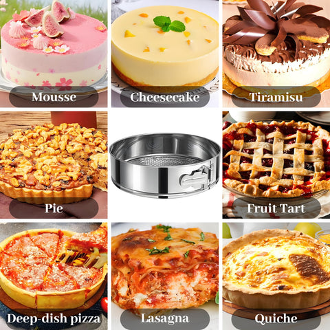 CHUZHOMU oven-safe 500°F pan enables versatile baking.