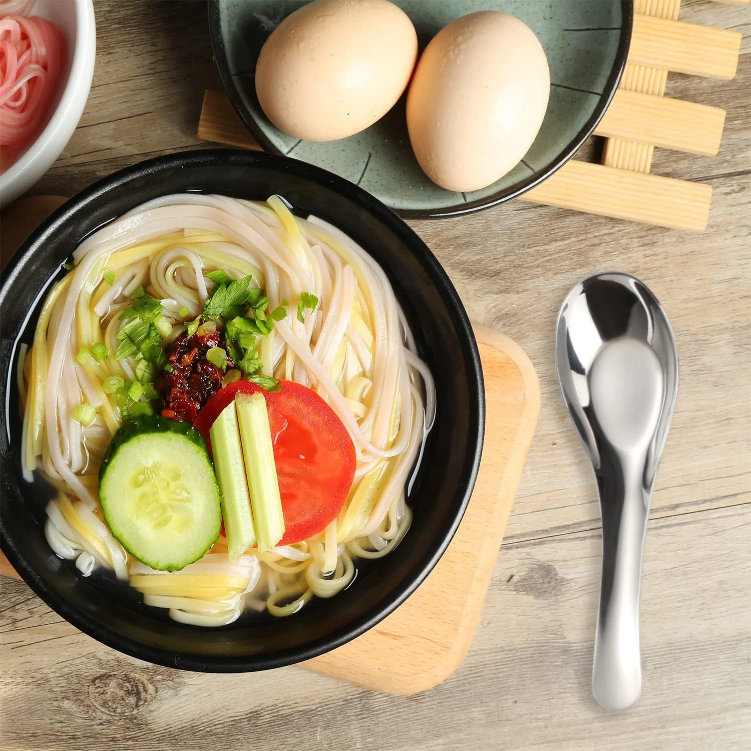 CHWAIKA spoons set helps daily meals in homes, hotels, and restaurants