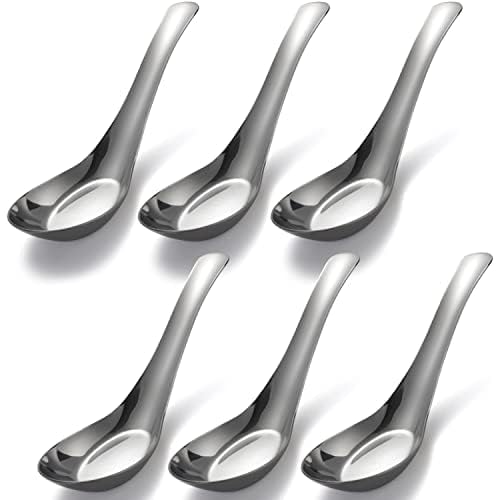 CHWAIKA spoons feature extra thick construction for durability