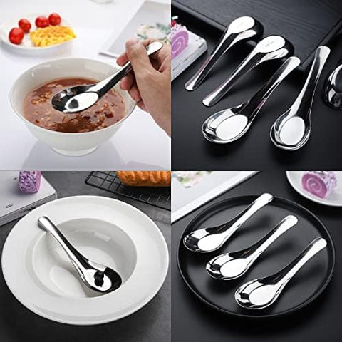 CHWAIKA spoons have a polished surface that looks premium