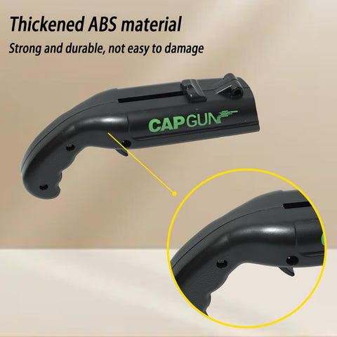 Chynexus cap-launcher showcasing durable ABS body and magnetic cap catcher.