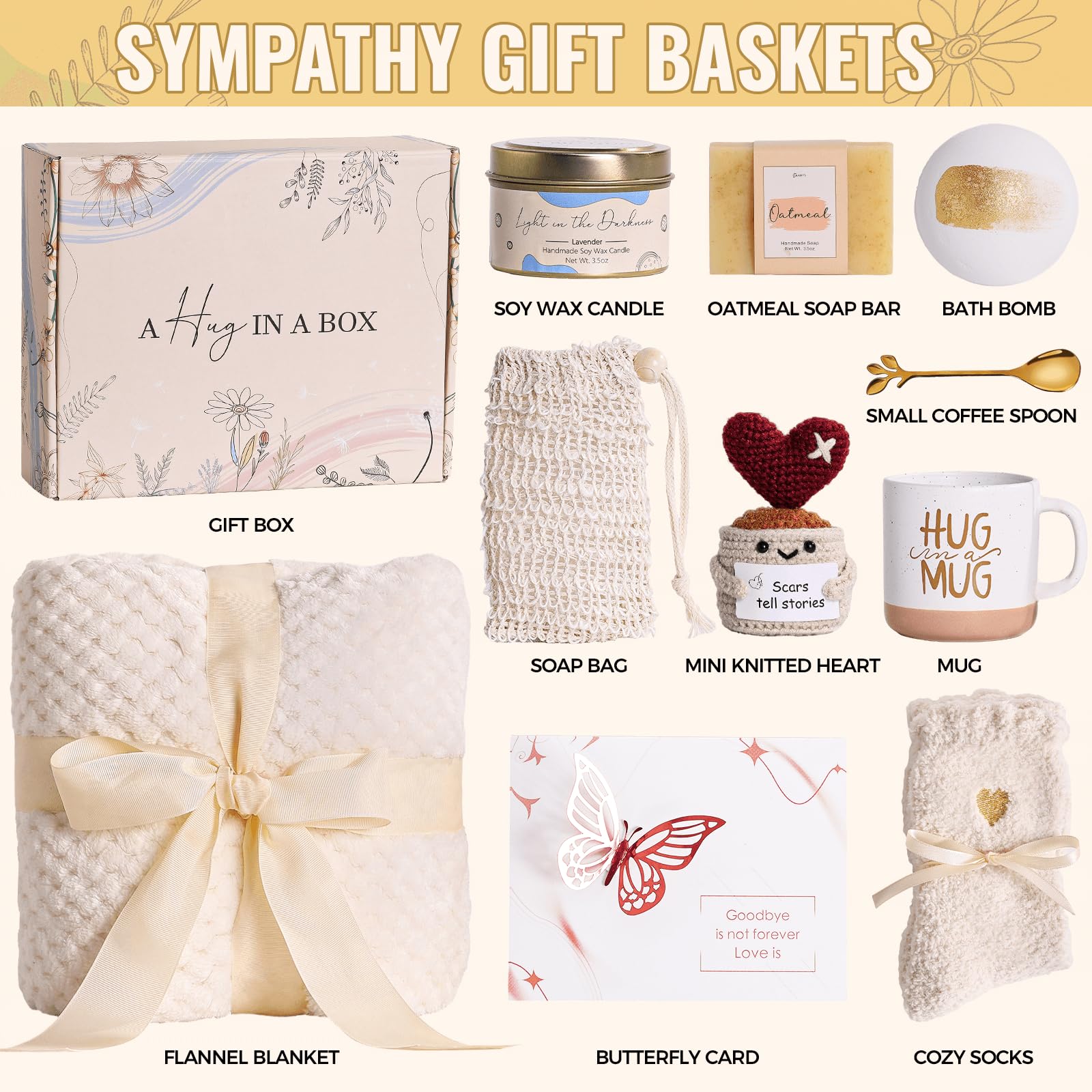CIAABYS mini knitted heart detail symbolizing enduring love and comfort.