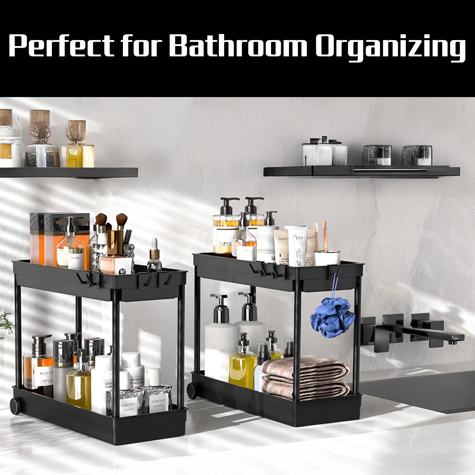 Cicilyna Nordic-inspired style complements various decors while organizing