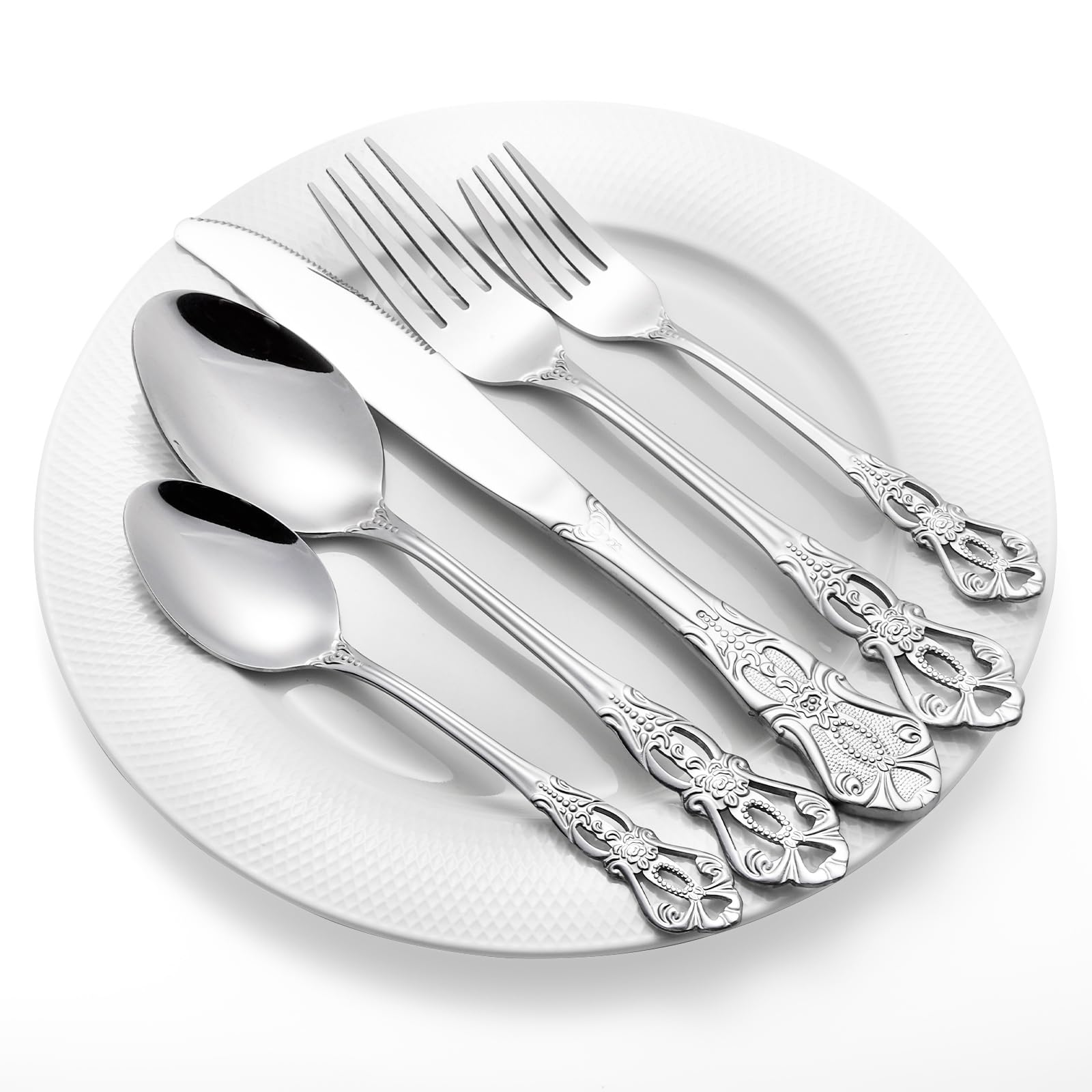 Cididu dinner knives with durable stainless steel for everyday use.