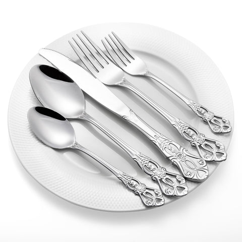 Cididu dinner knives with durable stainless steel for everyday use.
