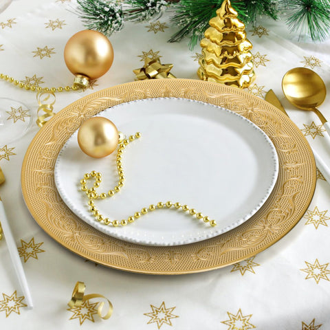 Cididu wedding party decor-ready charger enhances special occasions.