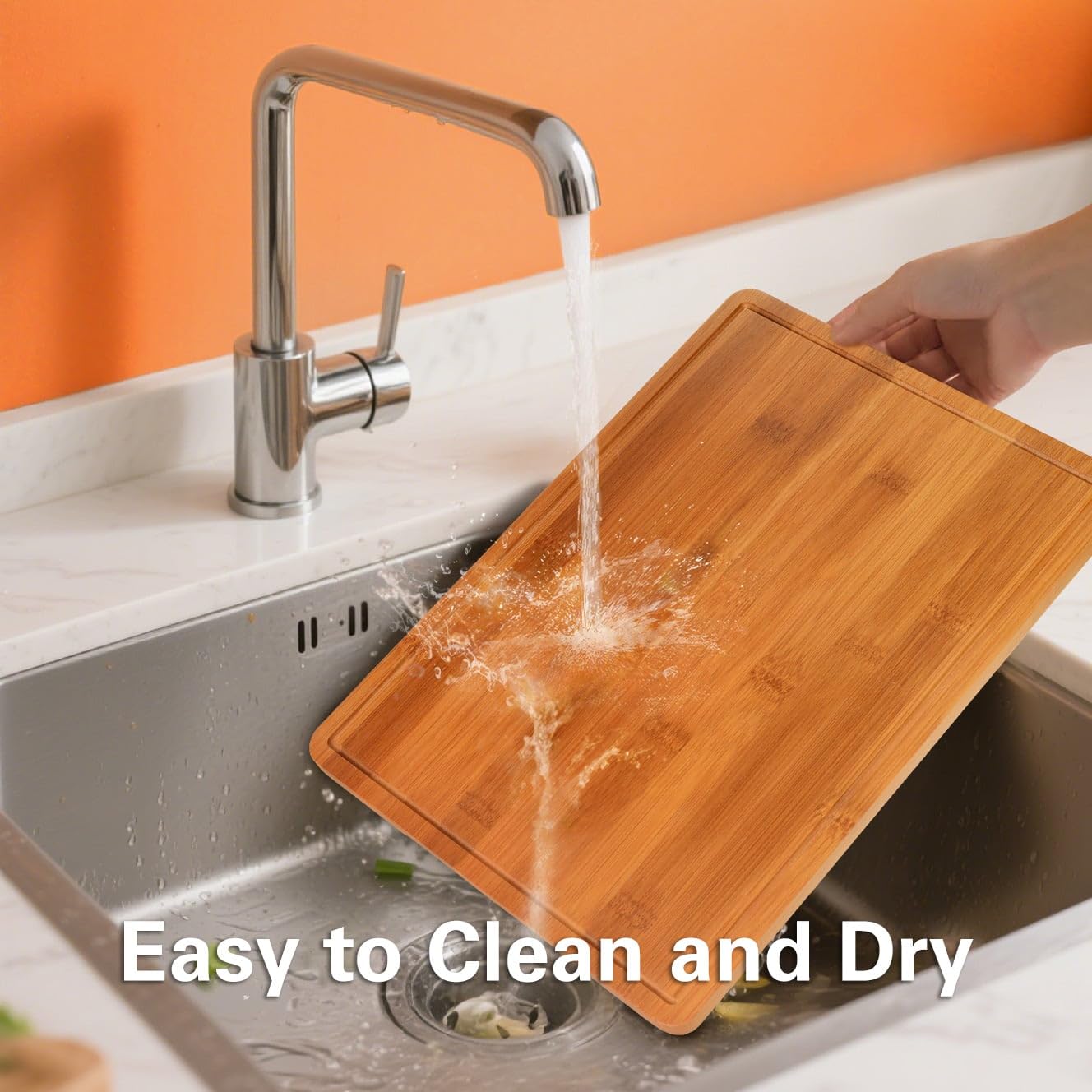 ciecie set of 3 bamboo boards for meal prep and entertaining