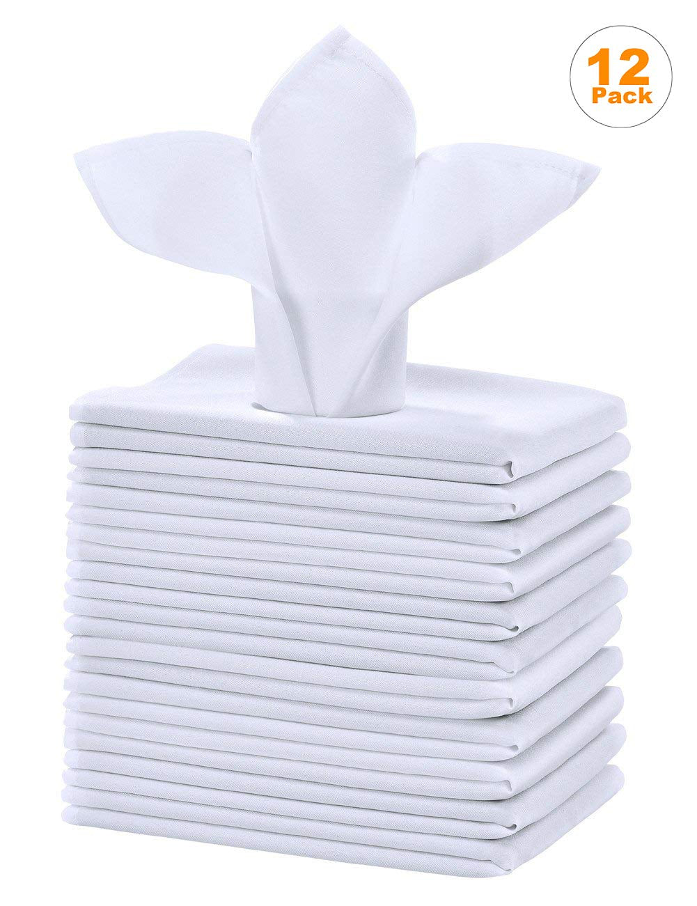Cieltown white napkins ideal for everyday meals and casual gatherings