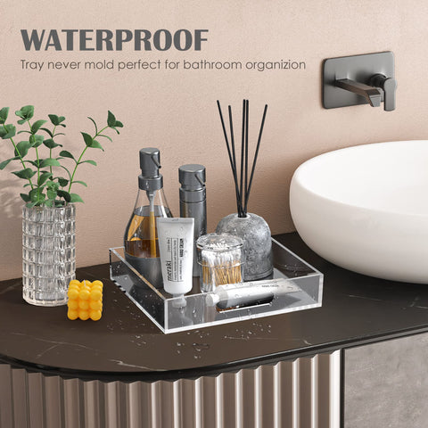 Cilinta spill-proof edge protects surfaces from spills on the tray