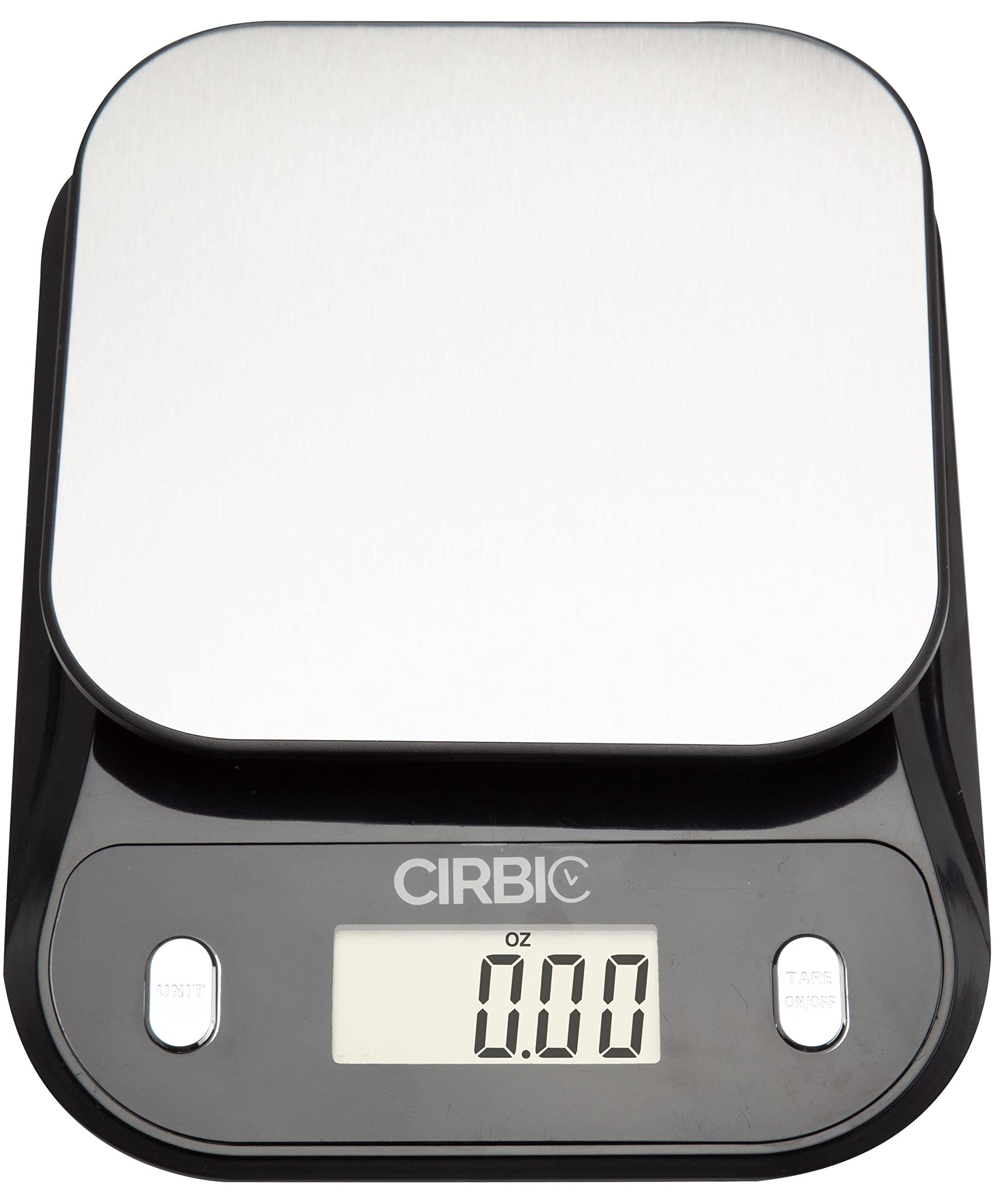 CIRCIC Talking Kitchen Scale requires two AAA batteries for operation.