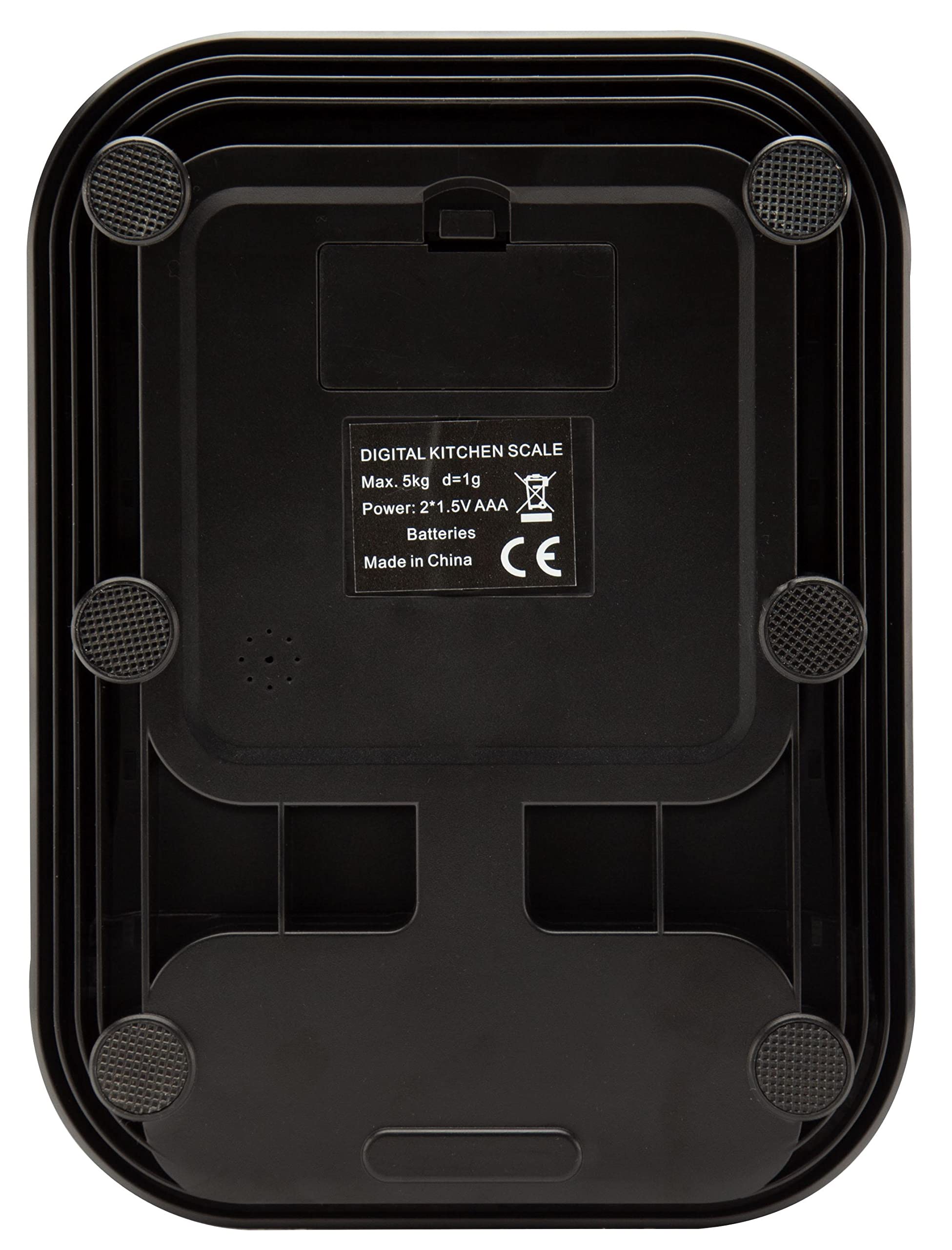 CIRCIC Talking Kitchen Scale tare function to exclude containers when weighing.