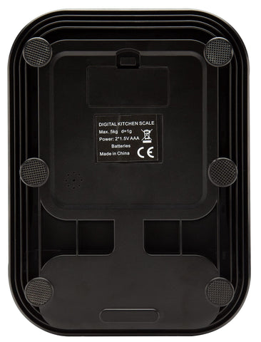 CIRCIC Talking Kitchen Scale tare function to exclude containers when weighing.