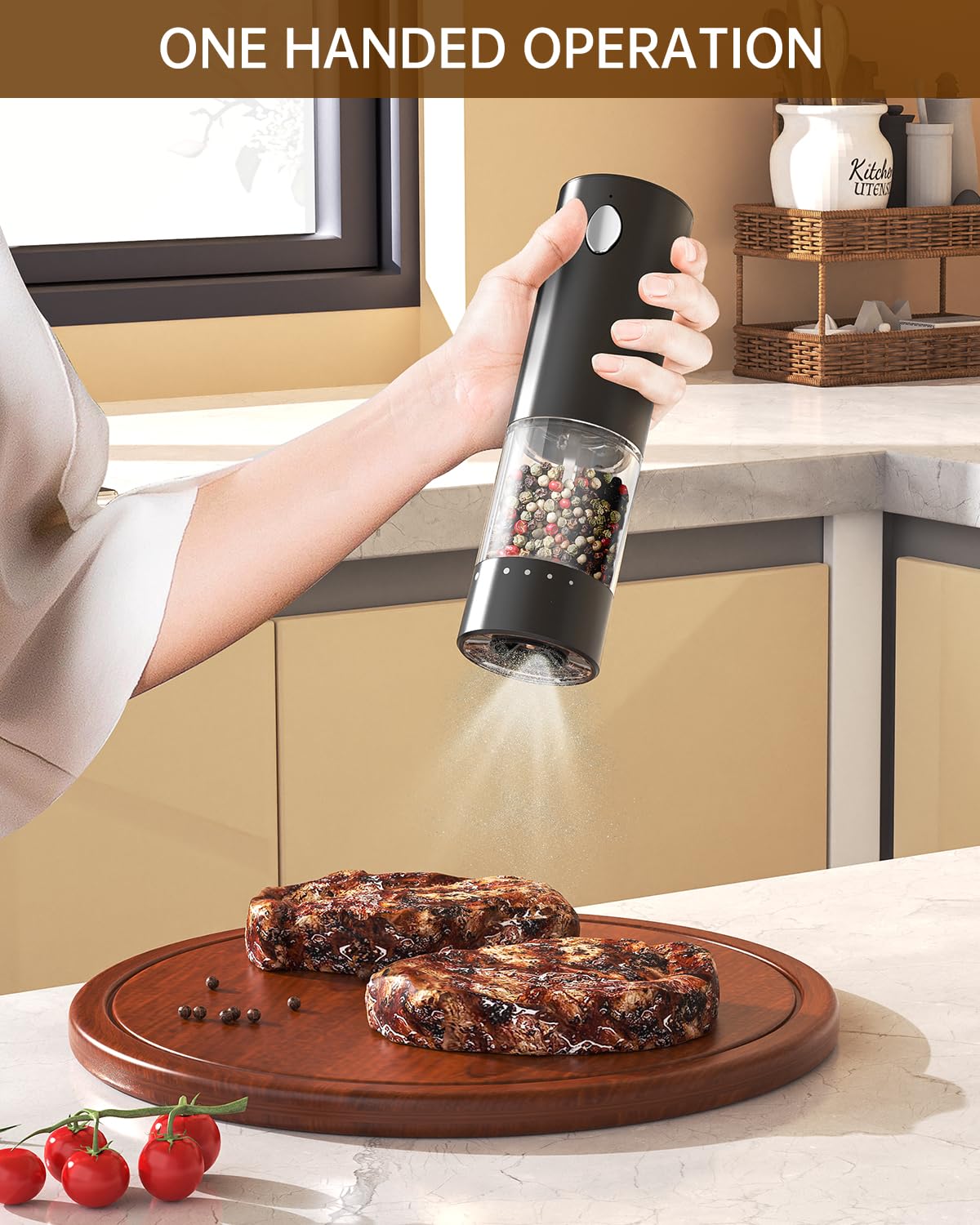 CIRCLE JOY 95ml reservoir shows fill levels at a glance and reduces refills