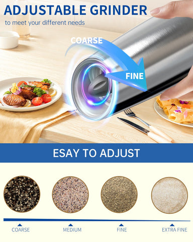 Circle Joy grinder with adjustable coarseness control