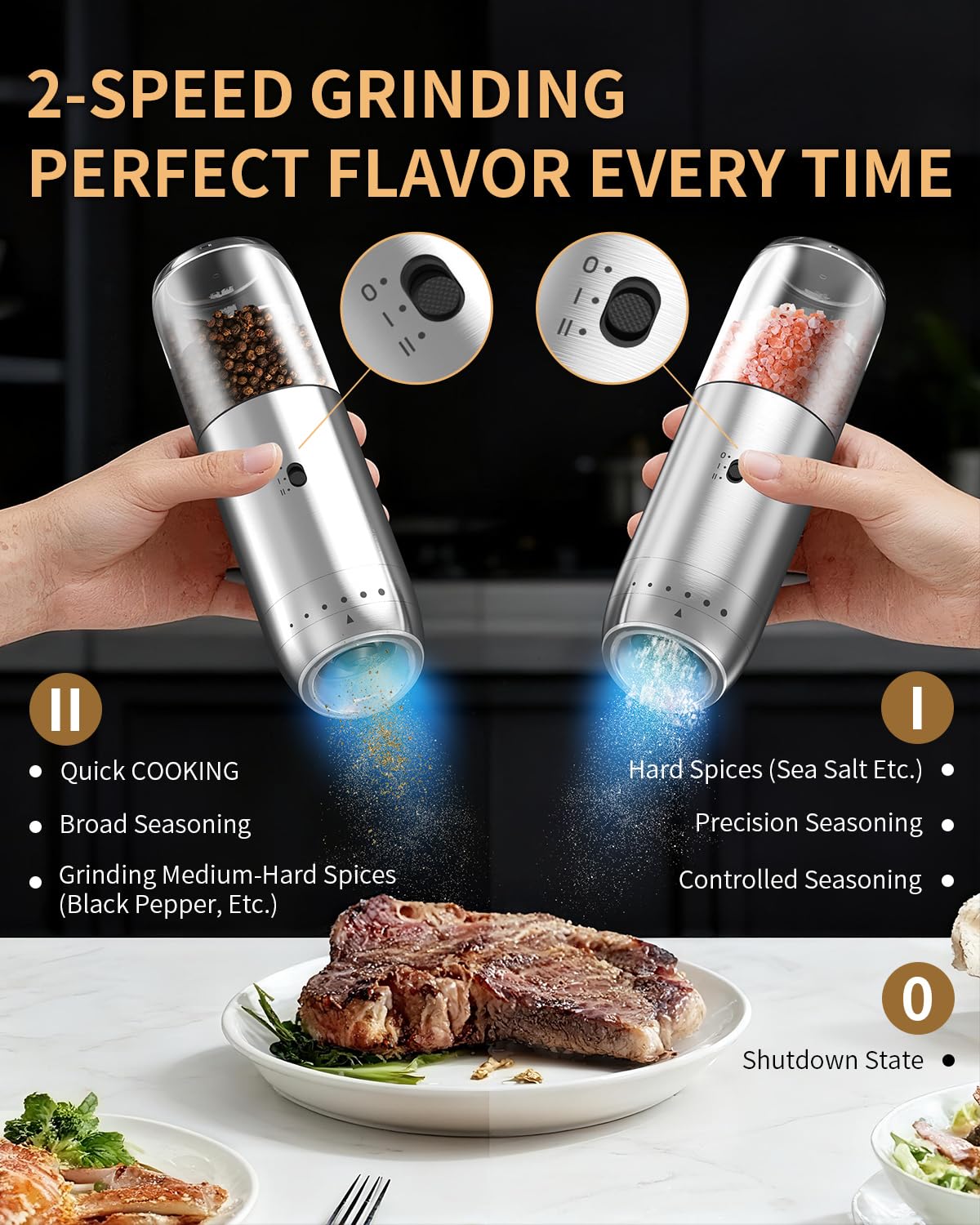 Circle Joy Gravity Grinder external dial for precise coarseness control