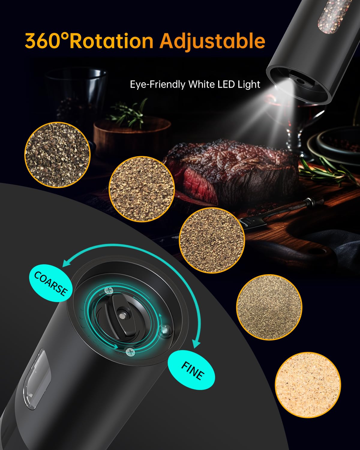 Circle Joy large 110ml capacity reduces refills during meals.