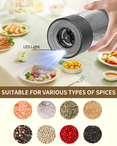 CIRCLE JOY LED light ensures precise seasoning even in dim kitchen lighting