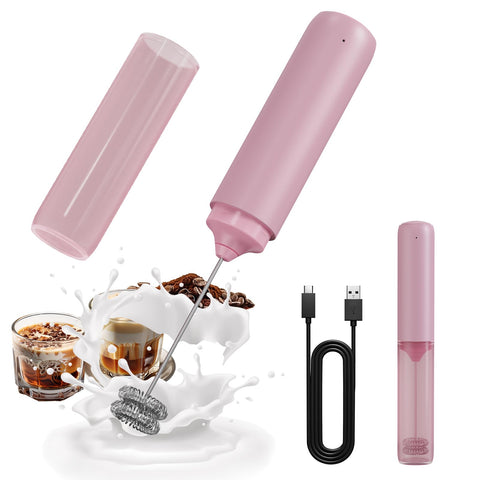 Circle Joy milk frother with compact design for on-the-go foam